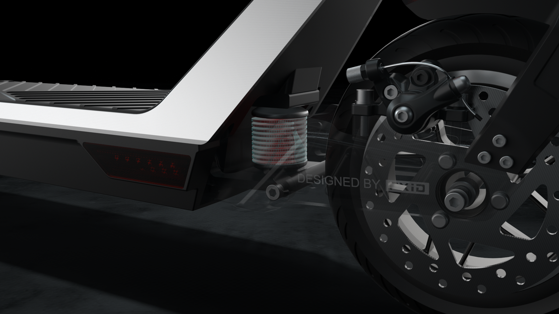 Electric scooter，science and technology，original，originality，3d，Video display，