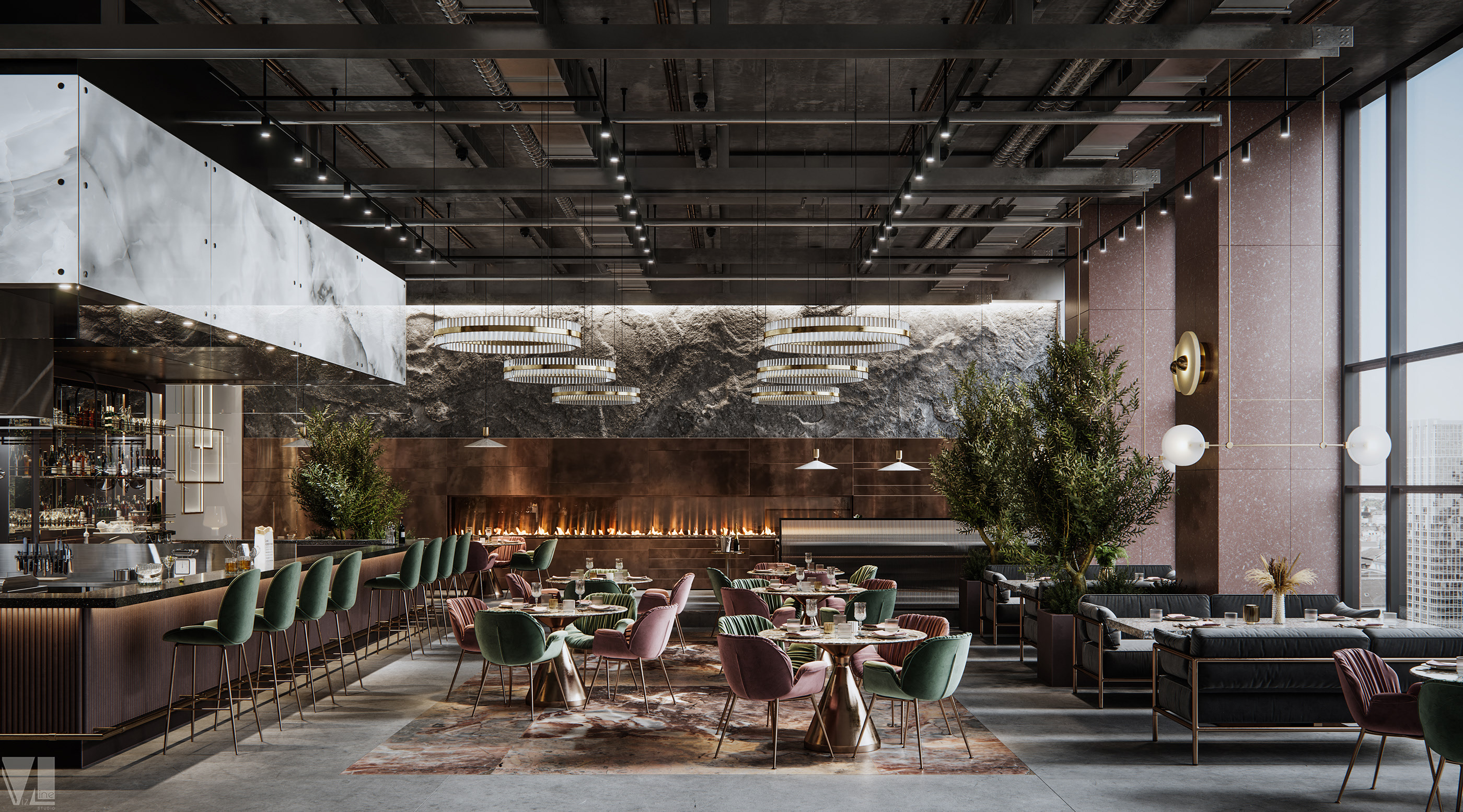 室内设计,装饰,餐厅,咖啡厅,休闲区,zrsio4