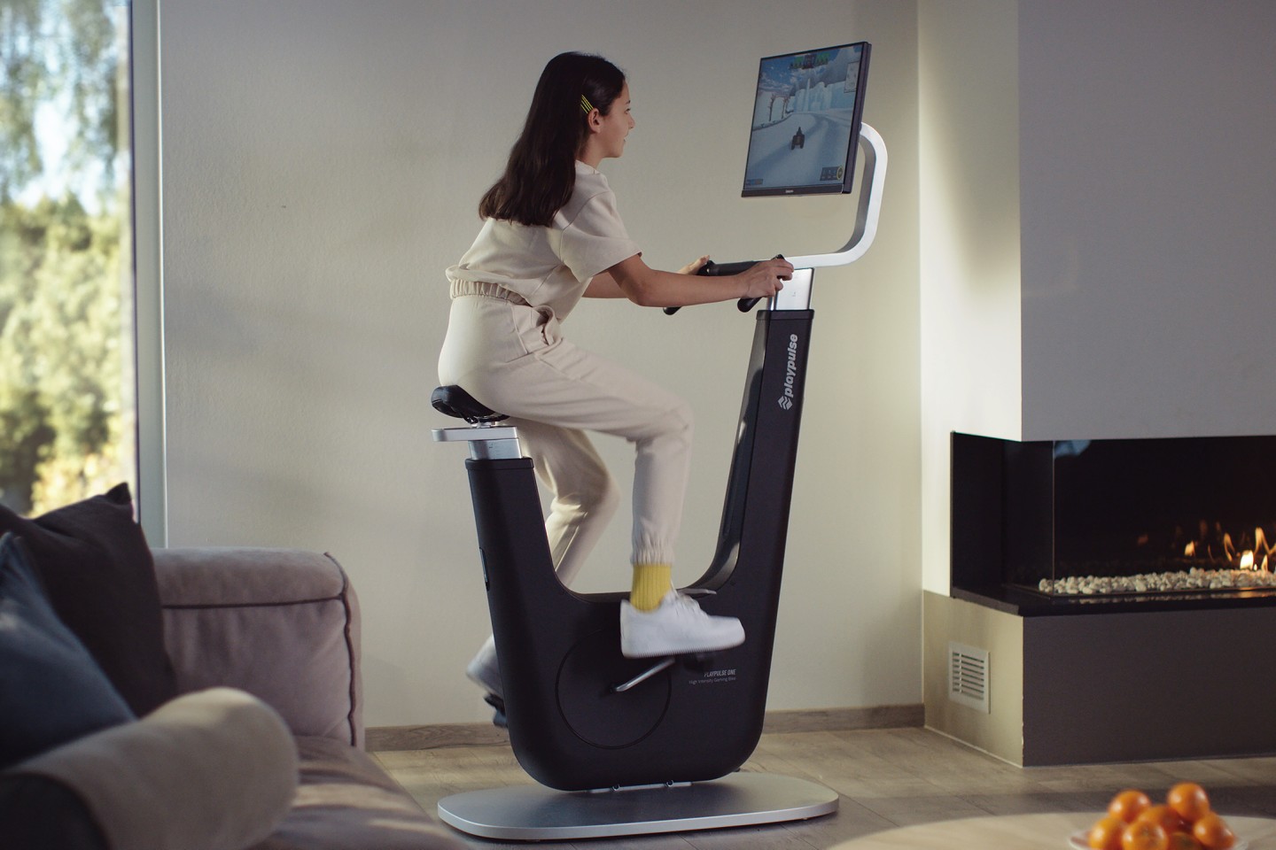 Game bike，physical exercise，Interesting，playpulse，2021 red dot product design award，