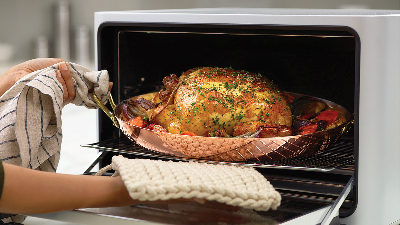 Kitchen appliances，Intelligent oven，weighing，Measuring temperature，fast，