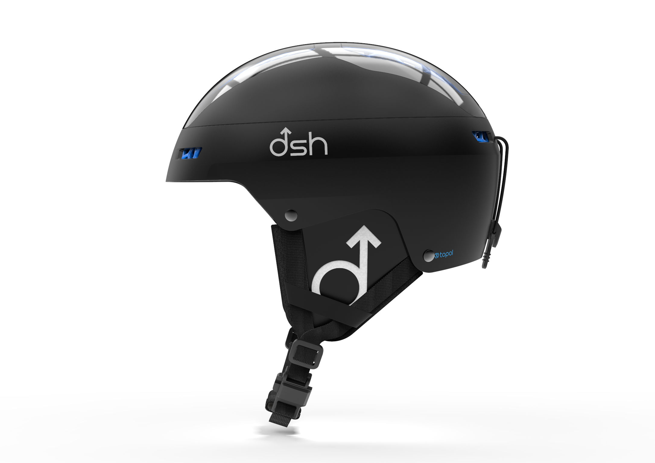 Ski helmet，security，3D printing，Outdoor equipment，2021 red dot product design award，