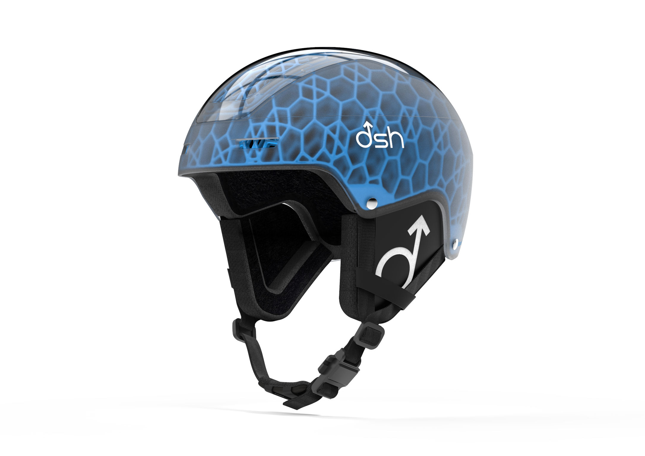 Ski helmet，security，3D printing，Outdoor equipment，2021 red dot product design award，