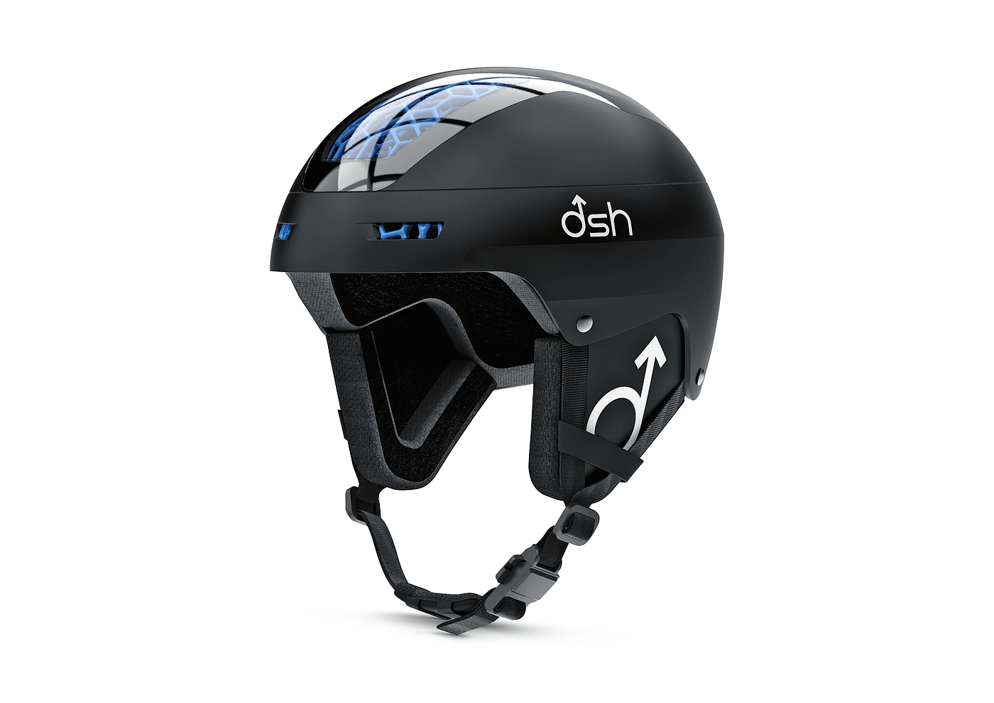 Ski helmet，security，3D printing，Outdoor equipment，2021 red dot product design award，