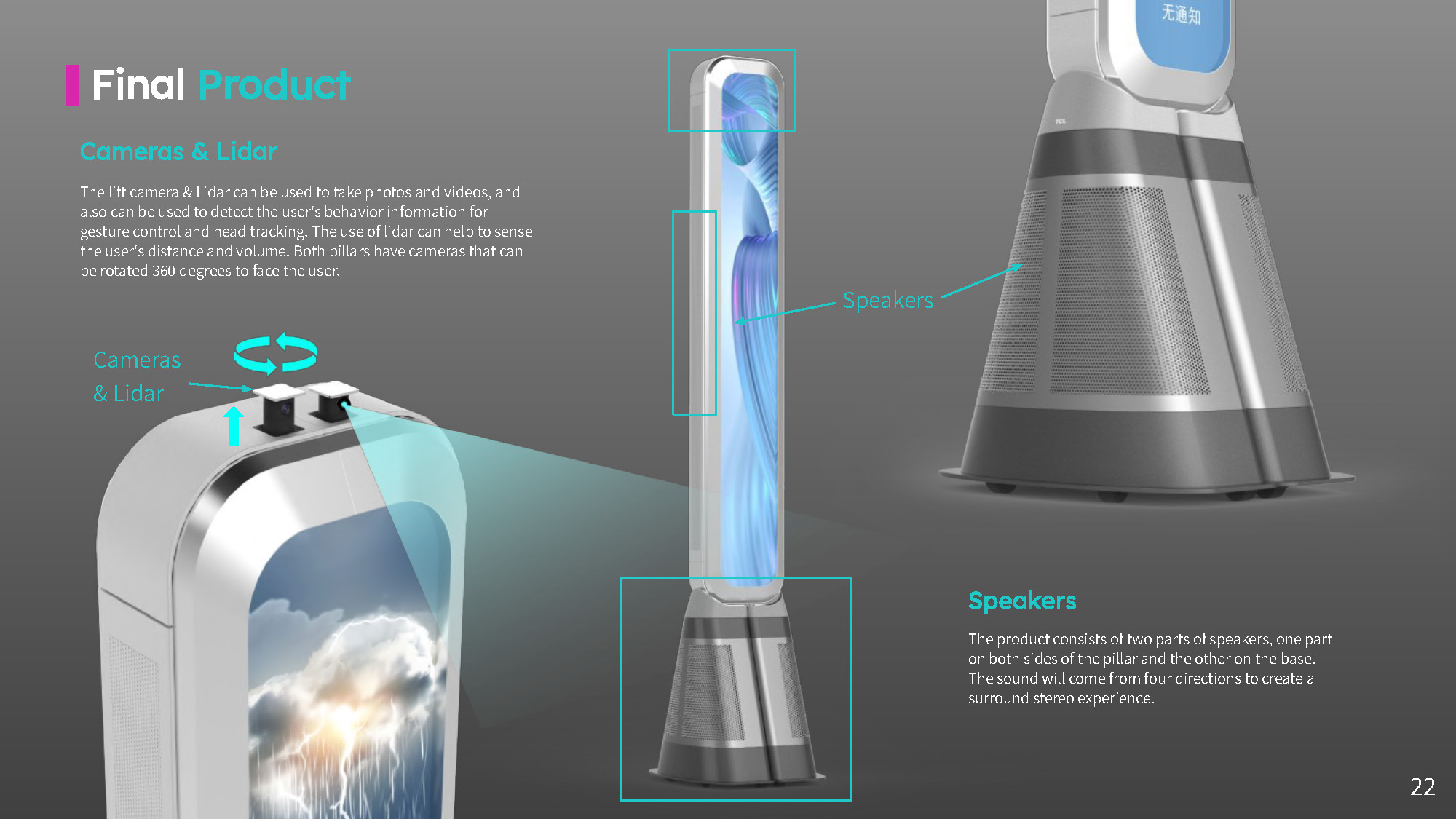 industrial design，UX design，television，Flexible screen，