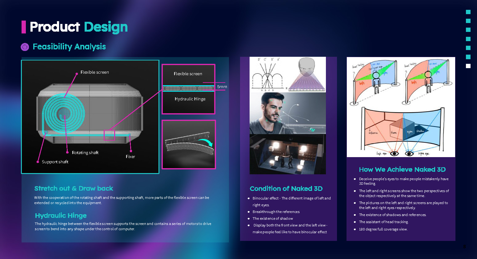 industrial design，UX design，television，Flexible screen，