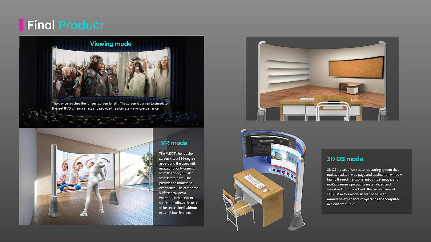 工业设计，UX设计，电视，柔性屏，