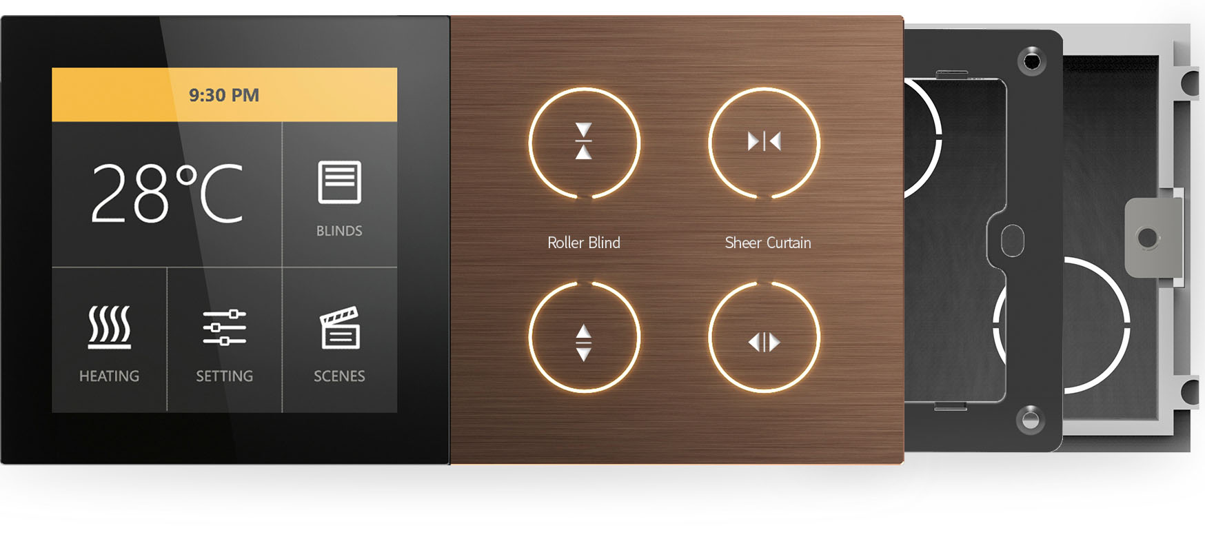 intelligent control，panel，Touch ，2021 red dot product design award，