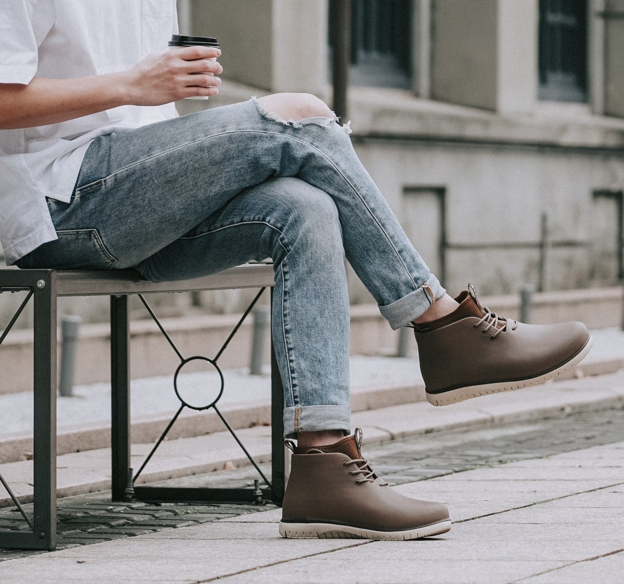 Boots，Coffee，recovery，waterproof，