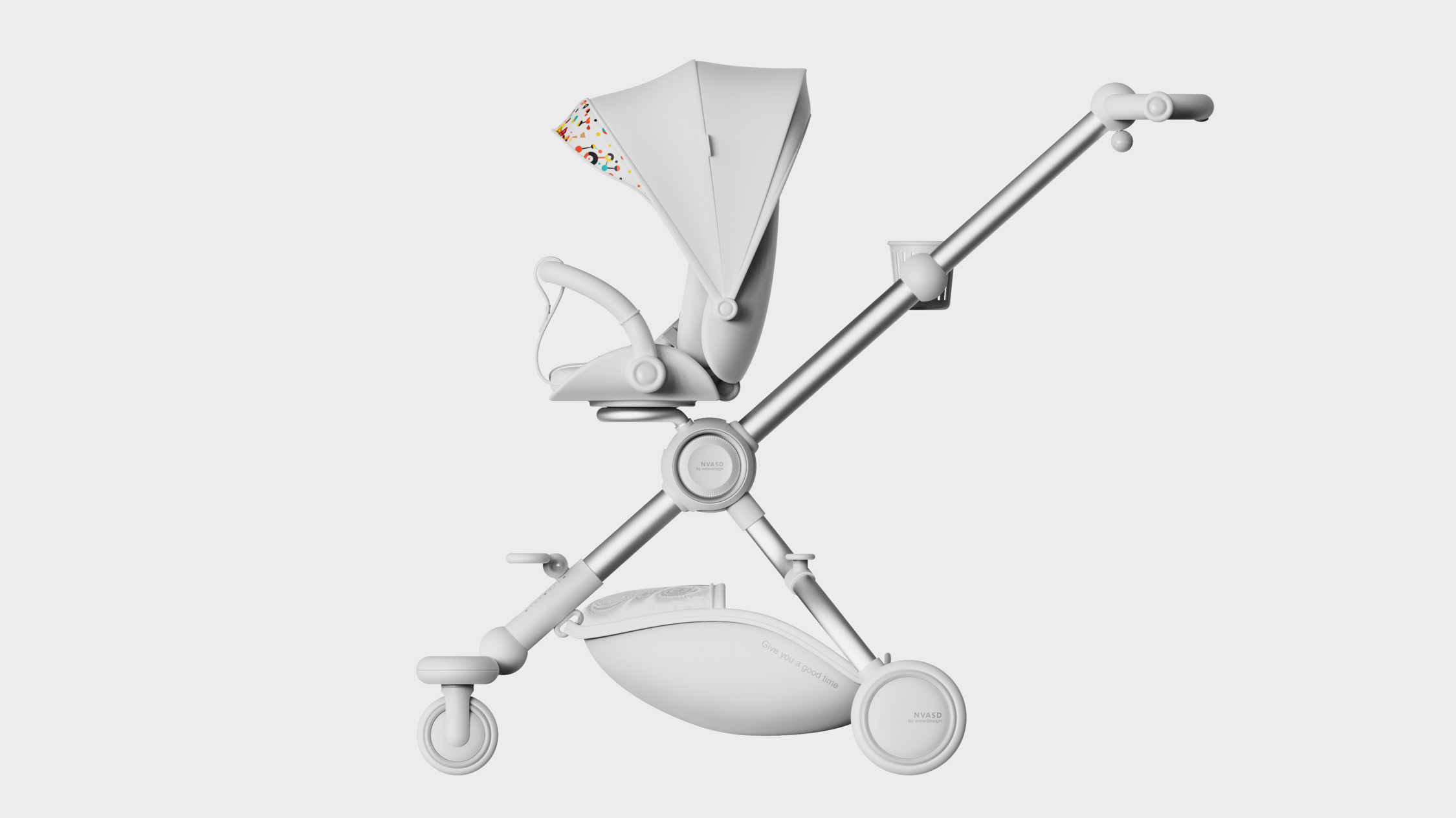 Mother and baby，Baby walking artifact，baby carriage，
