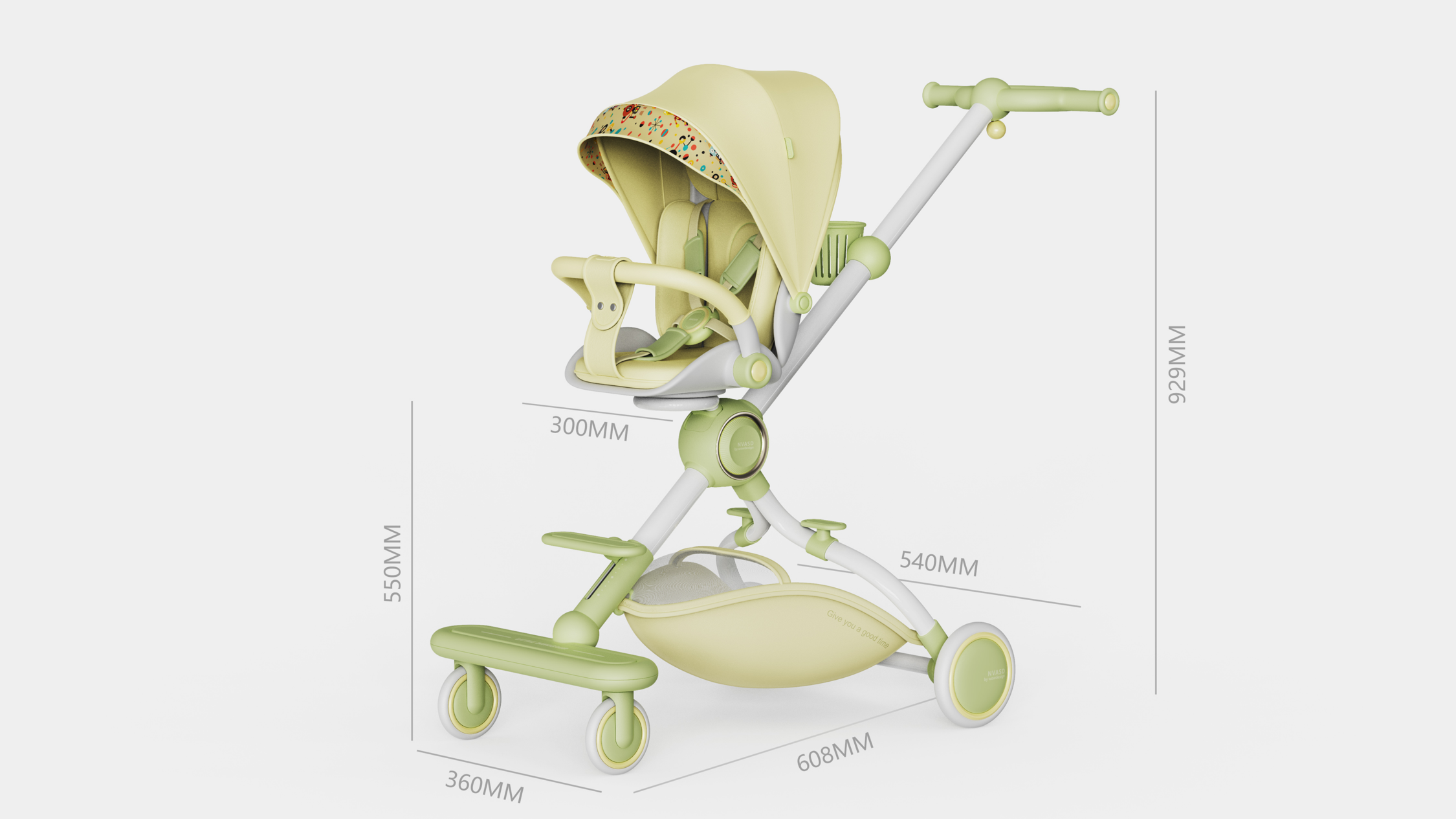 Mother and baby，Baby walking artifact，baby carriage，