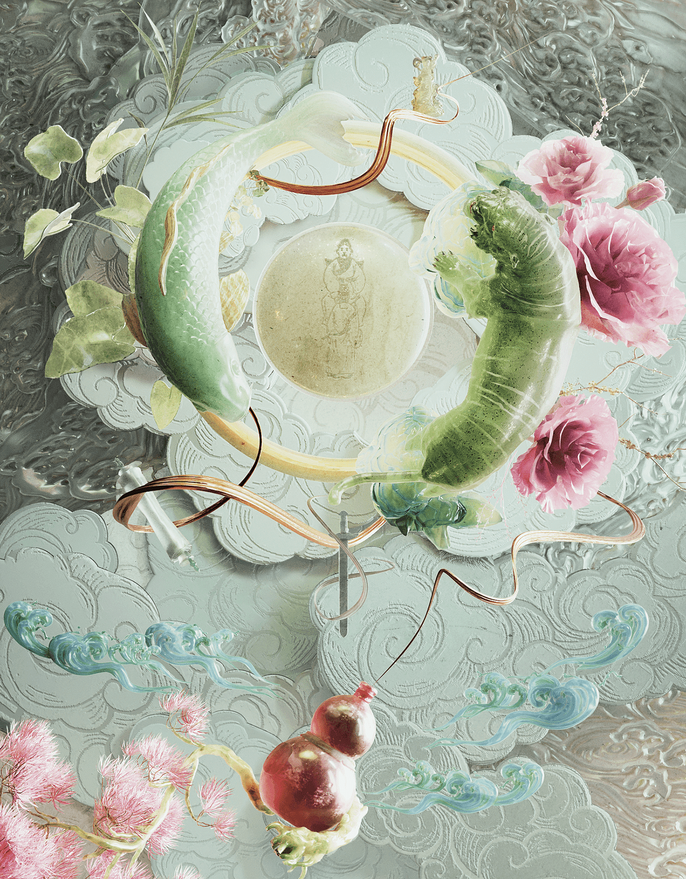 Jade，Loong，China，