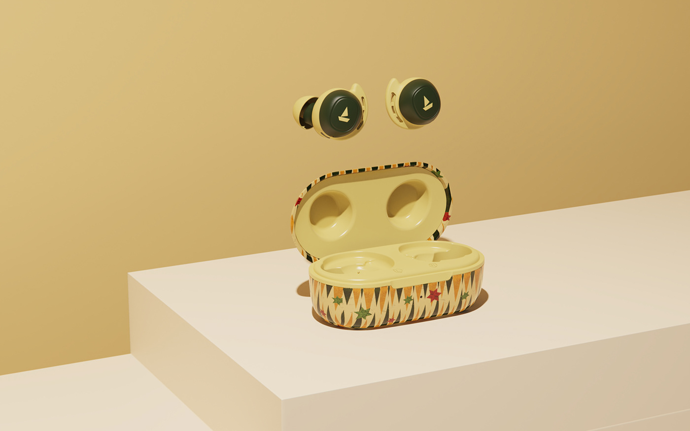 headset，cgi，cmf，3D visualization，