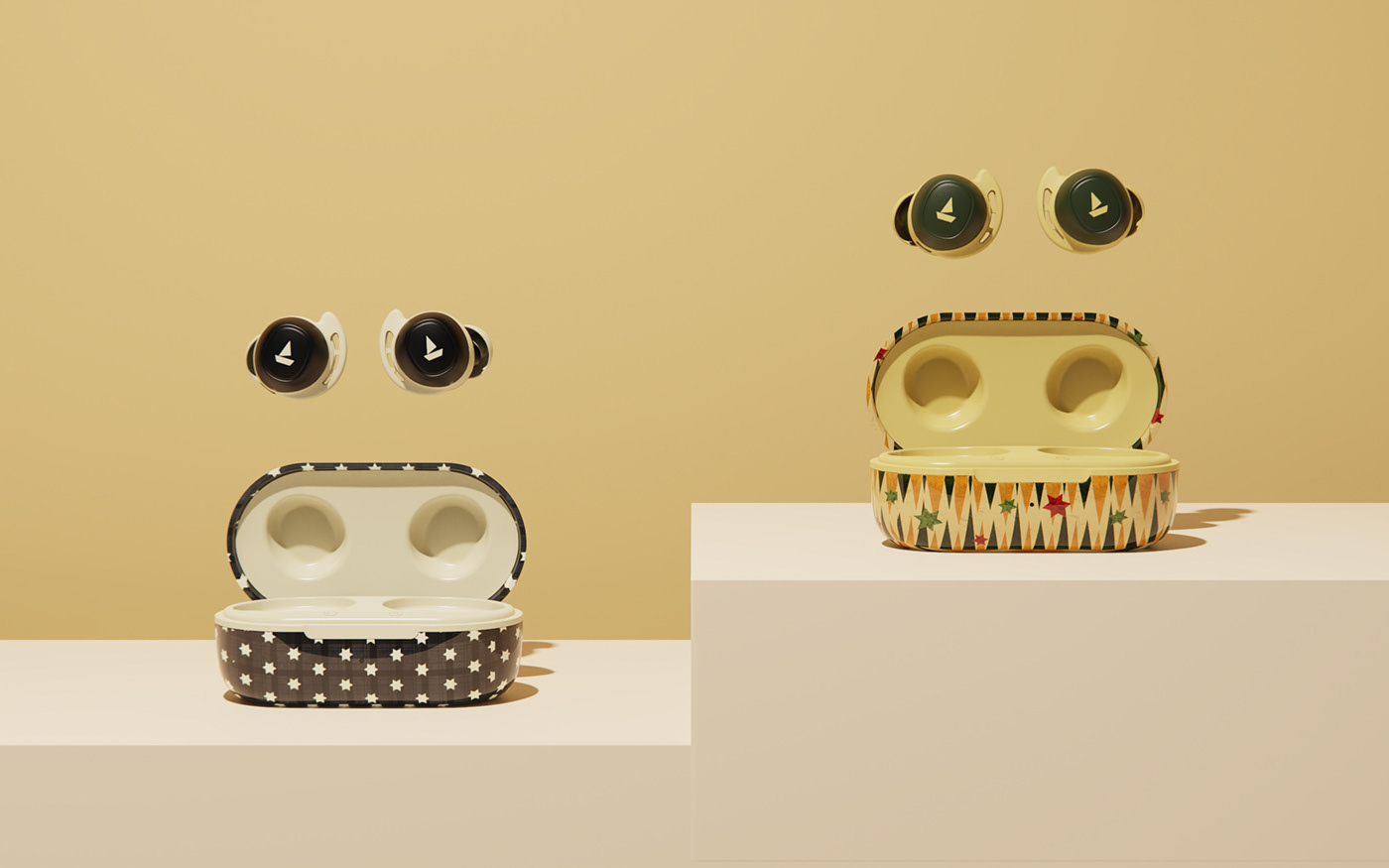 headset，cgi，cmf，3D visualization，