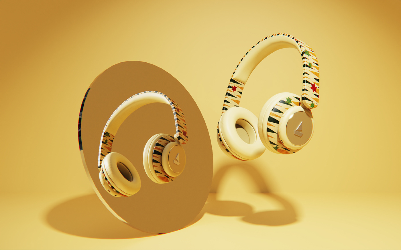 headset，cgi，cmf，3D visualization，