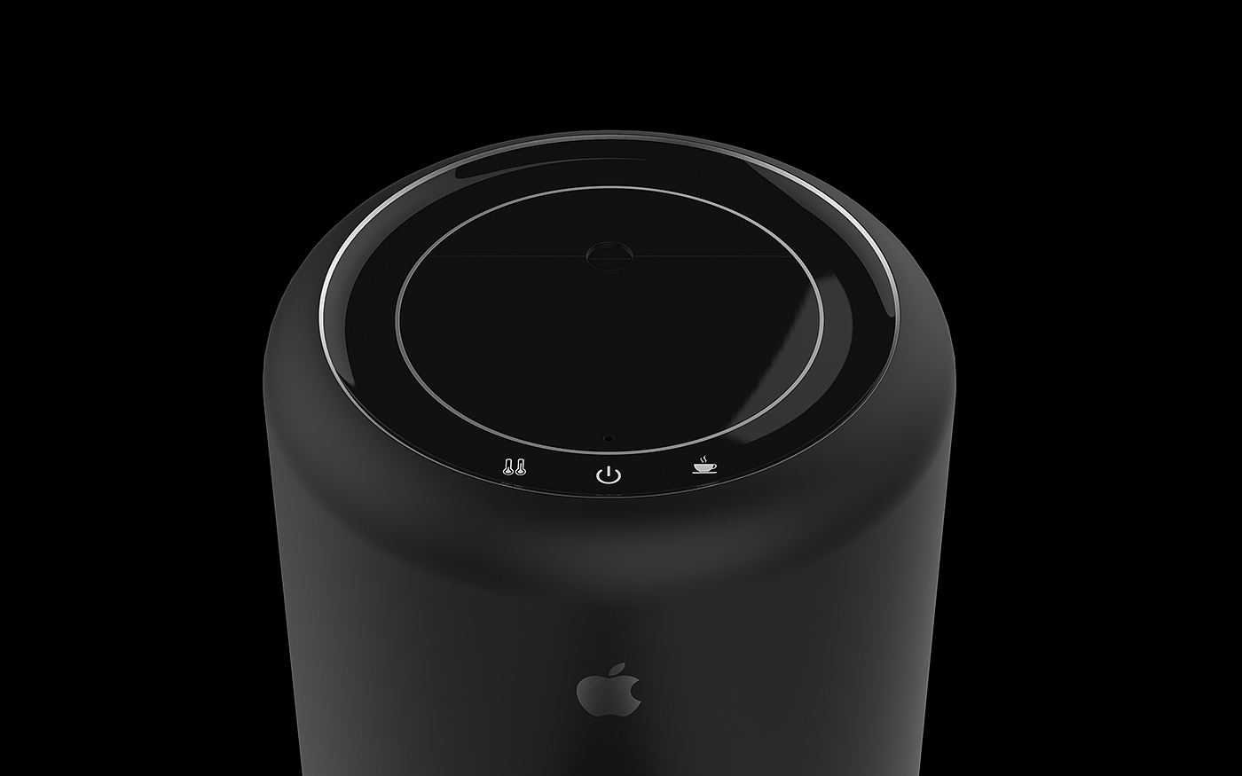 apple，Classic black，intelligence，Drip design，