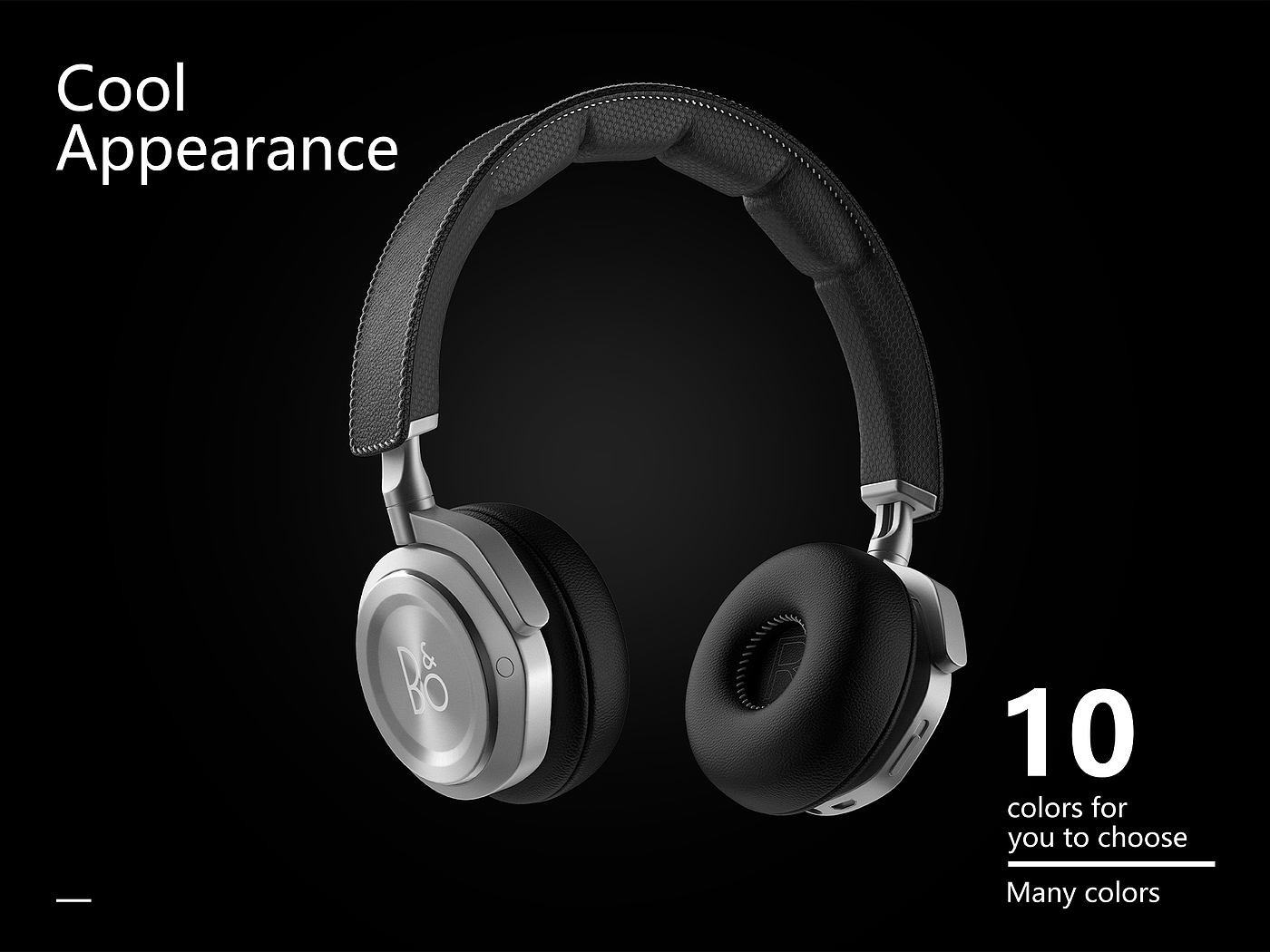 oc，keyshot，E-commerce rendering，3D modeling，B & O headphones，