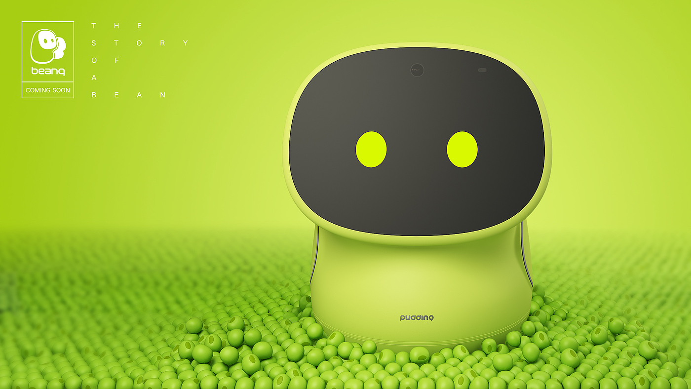 intelligence，robot，Pudding，2017 red dot，
