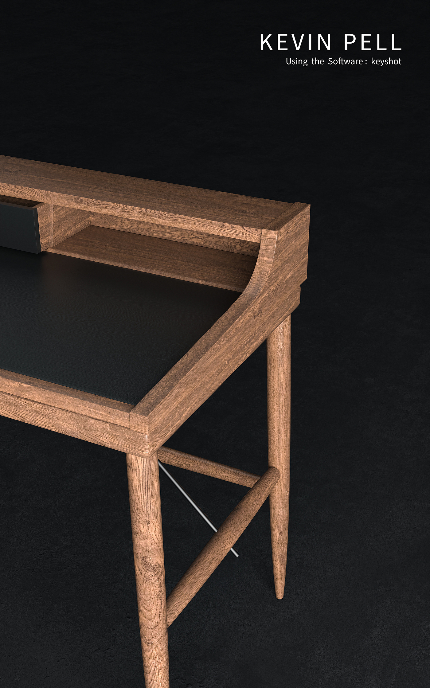 oc，keyshot，三维建模，电商渲染，实木桌子，简约，
