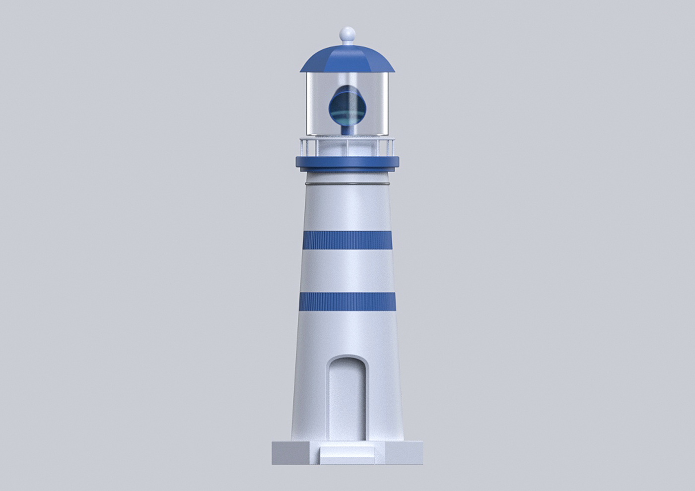 Desk lamp，lighthouse，