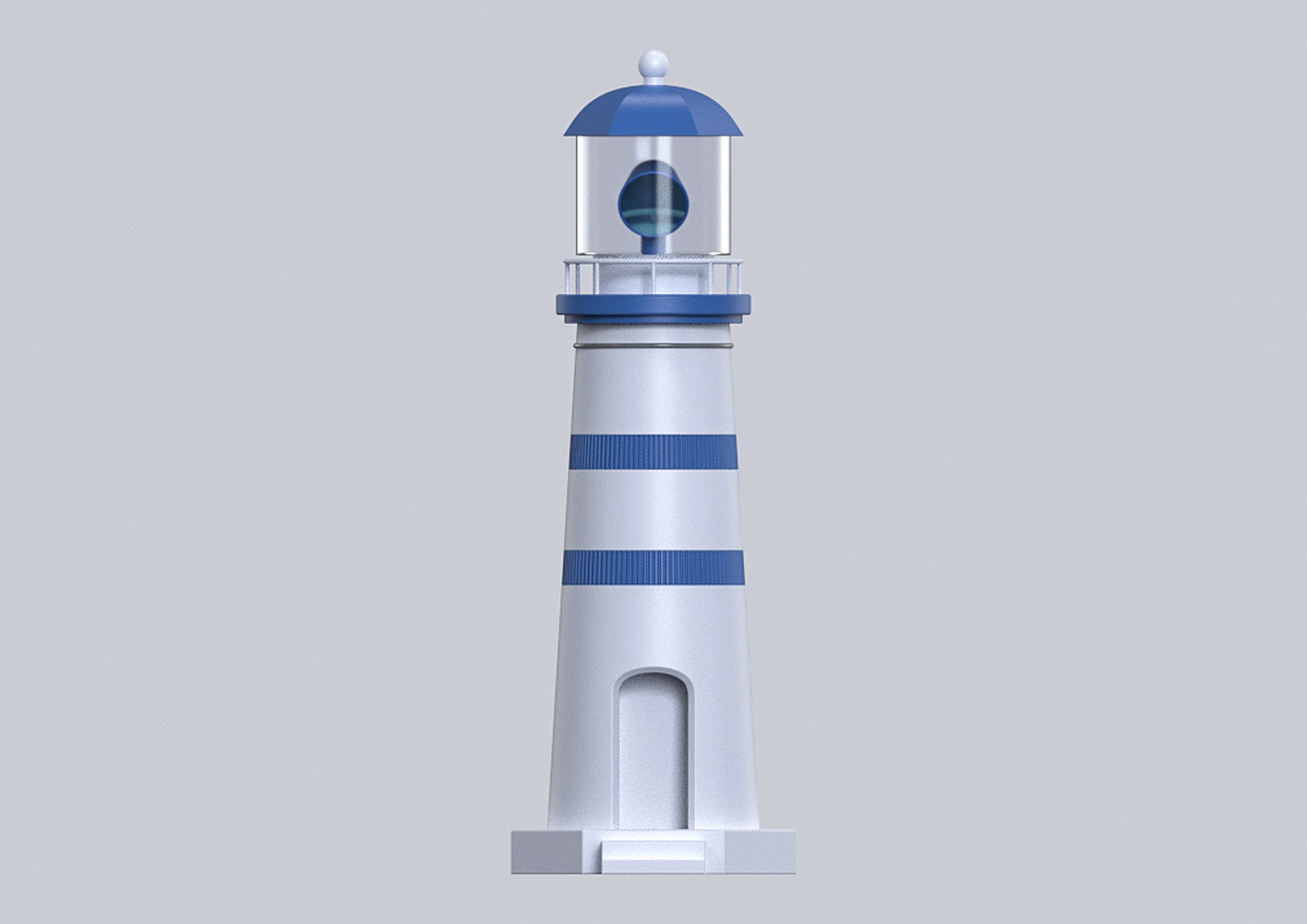 Desk lamp，lighthouse，