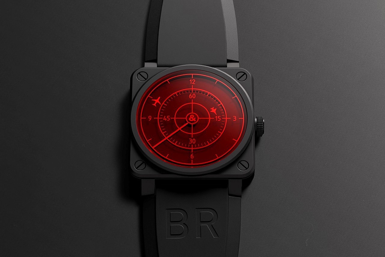 radar，Bond villain Watch，black，electronic product，