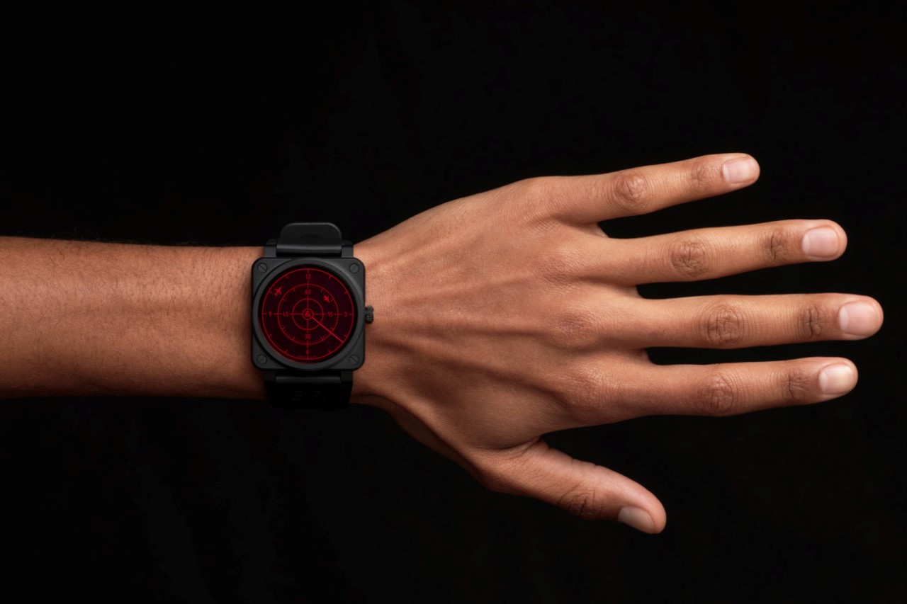 radar，Bond villain Watch，black，electronic product，