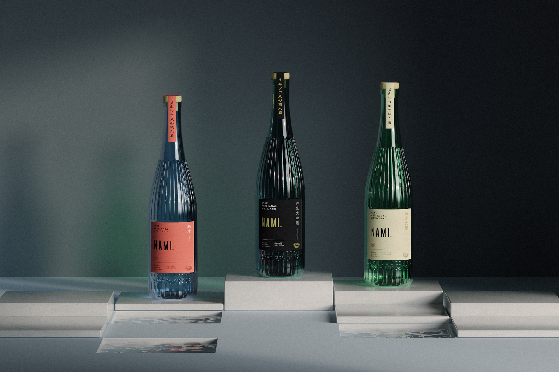 ANCLA Study，Clear wine，packing design，Solar wind，The wine bottle，