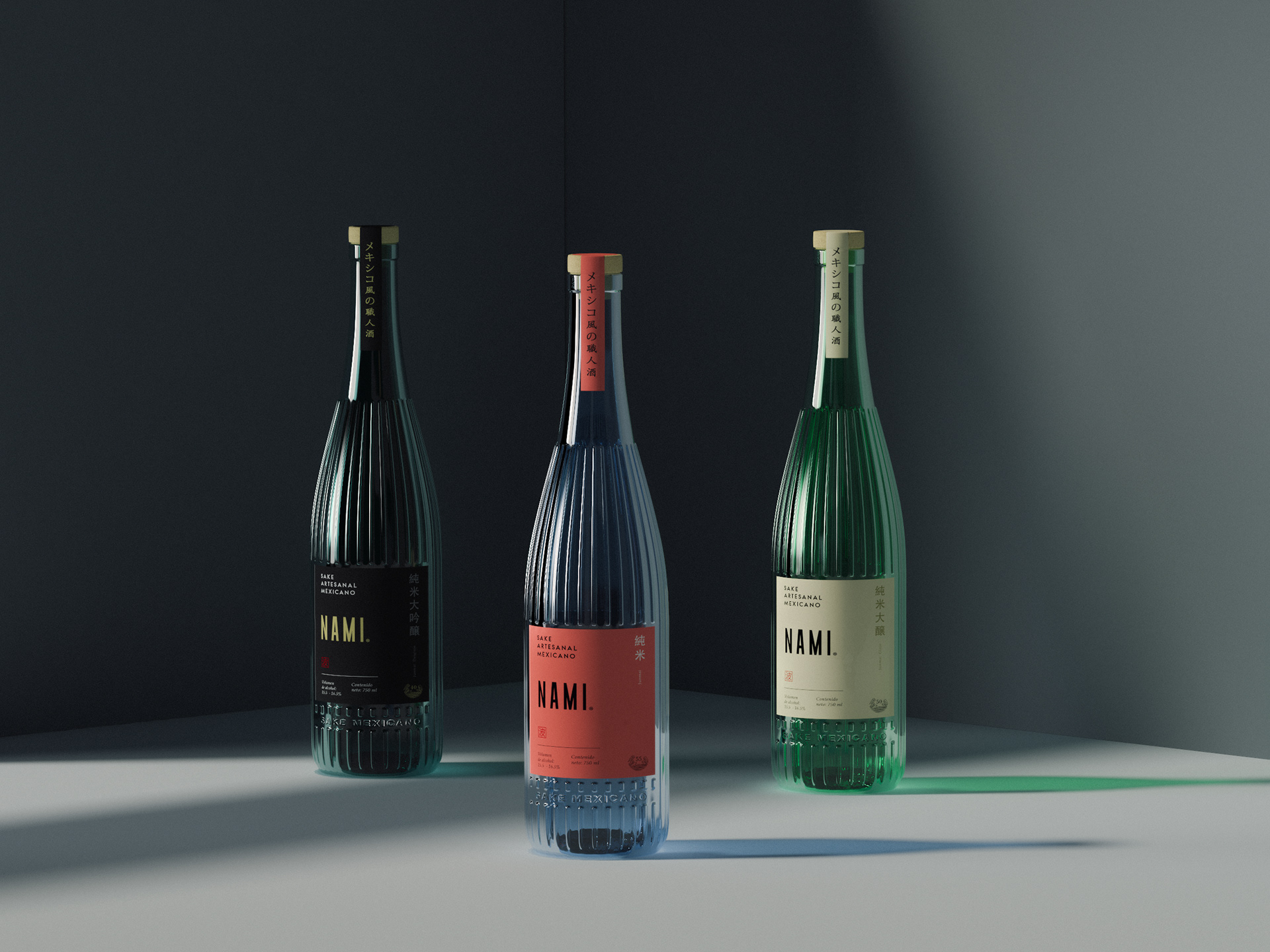 ANCLA Study，Clear wine，packing design，Solar wind，The wine bottle，