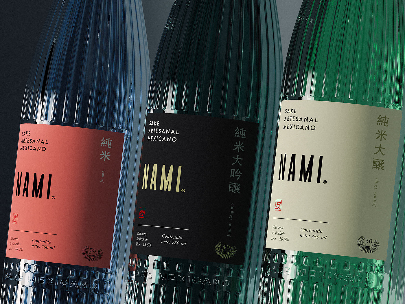 ANCLA Study，Clear wine，packing design，Solar wind，The wine bottle，
