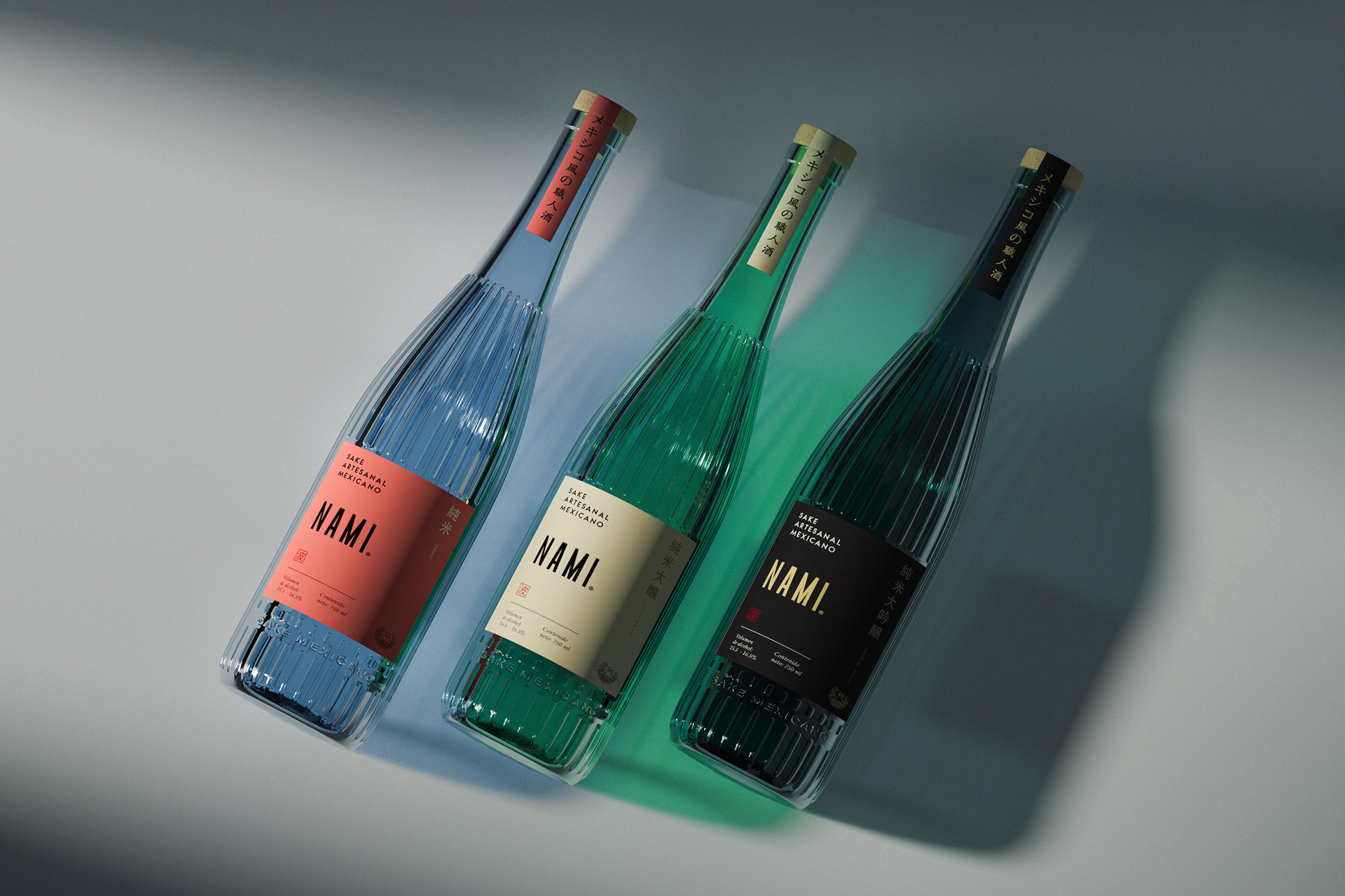 ANCLA Study，Clear wine，packing design，Solar wind，The wine bottle，