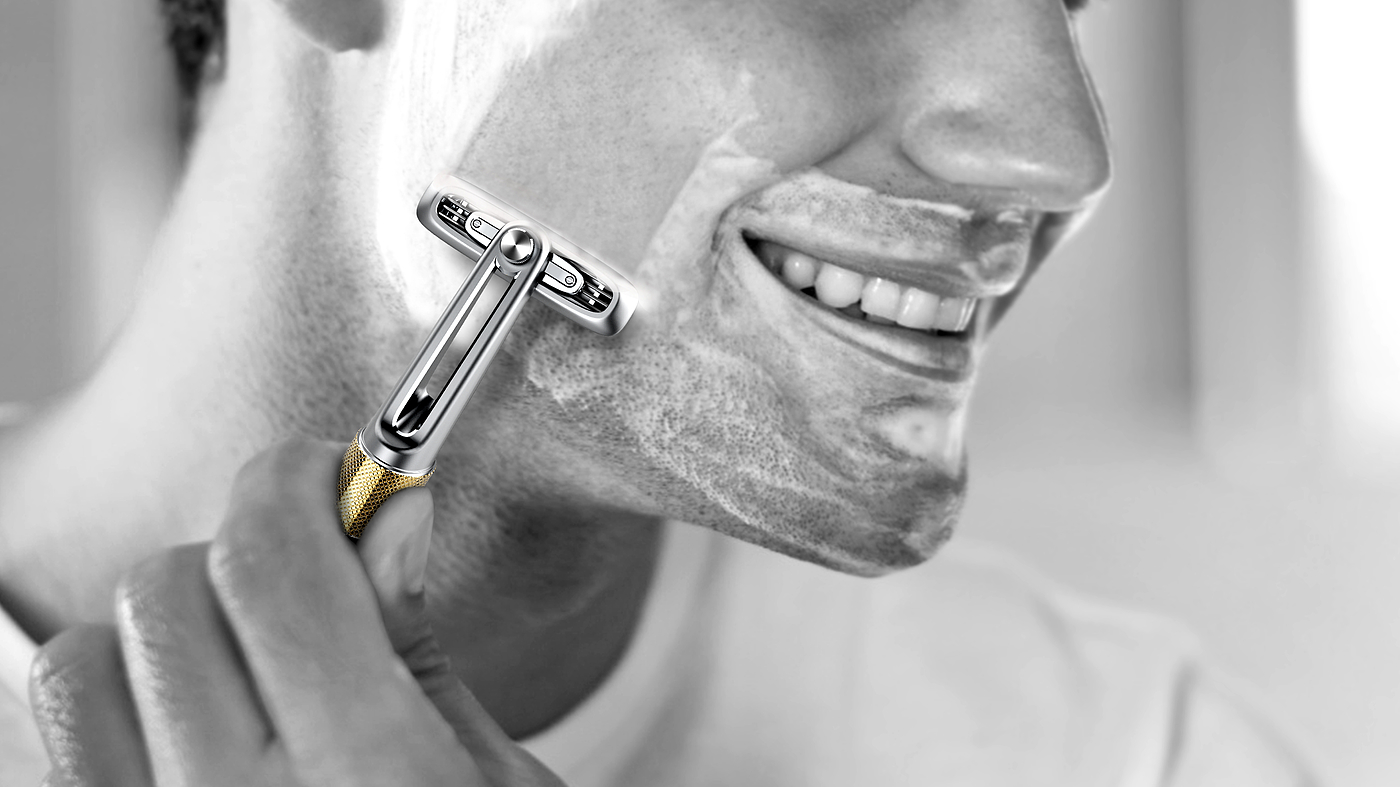 产品设计，个人护理，便携剃须刀，