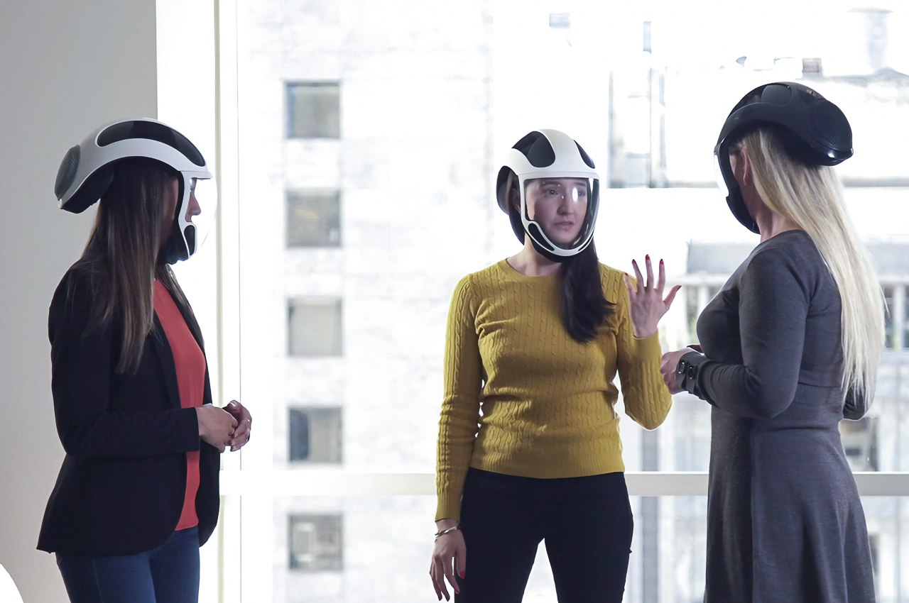 Ron Fajardo，Helmet，Wearable ，air cleaner，