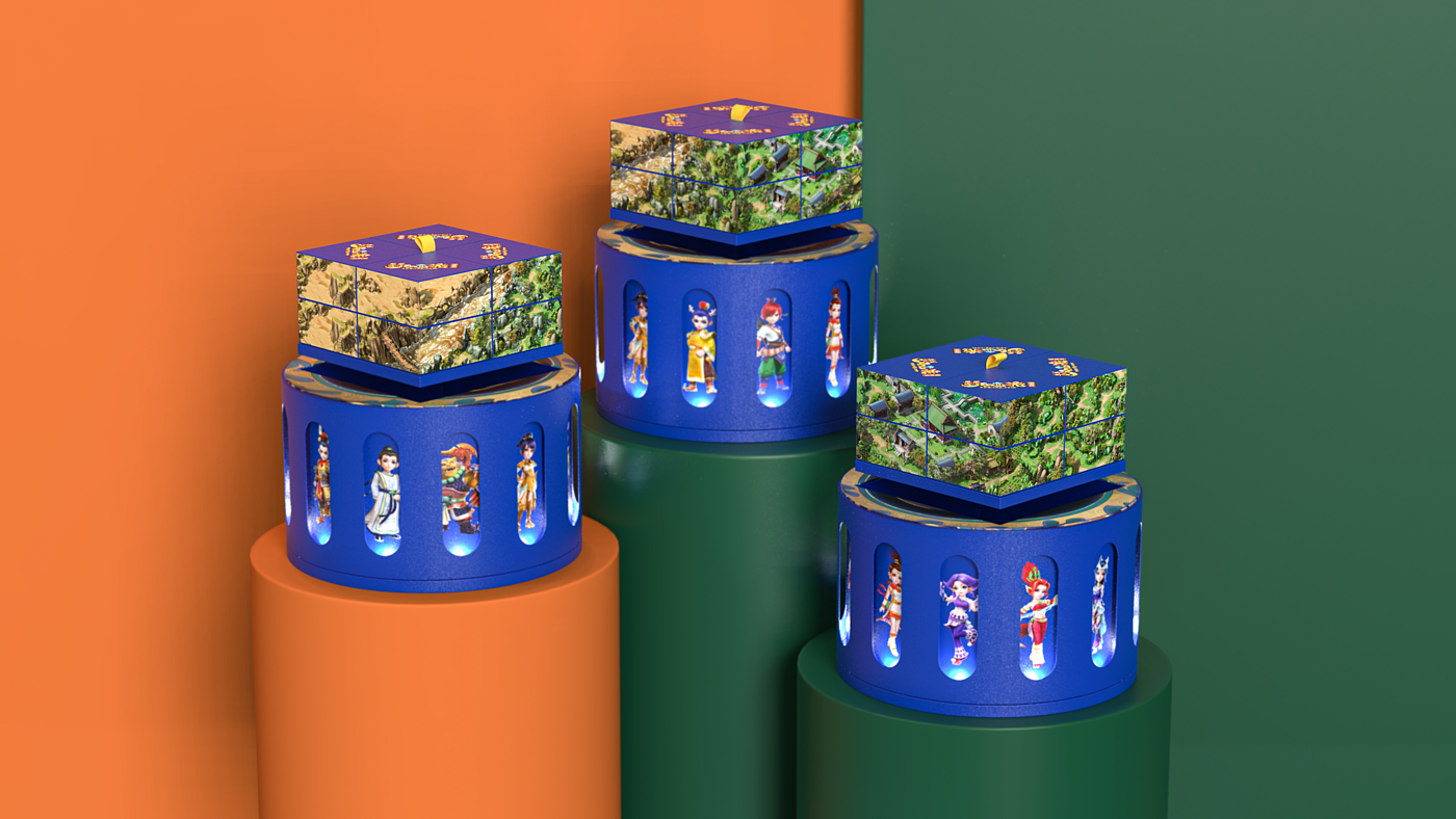 Dream journey to the West，Netease，game，packing，Mid Autumn Festival gift box，IP，Cultural creation，
