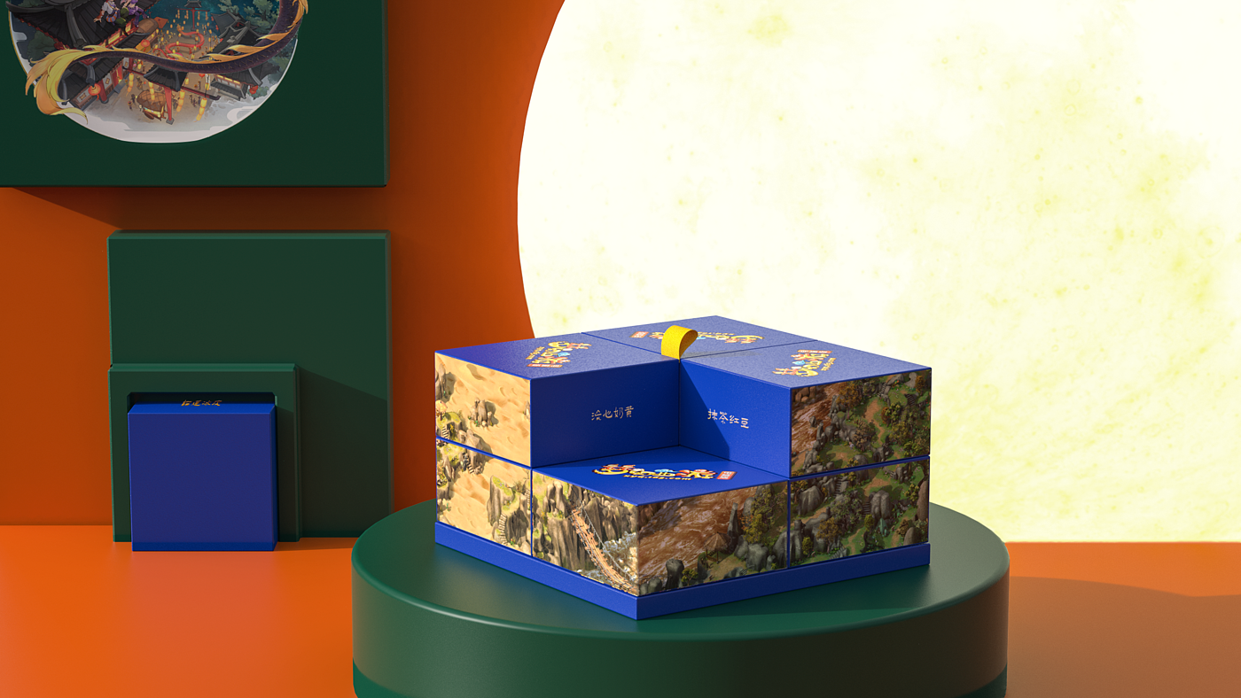 Dream journey to the West，Netease，game，packing，Mid Autumn Festival gift box，IP，Cultural creation，