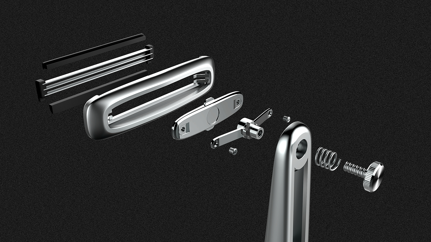 product design，Personal care，Portable razor，