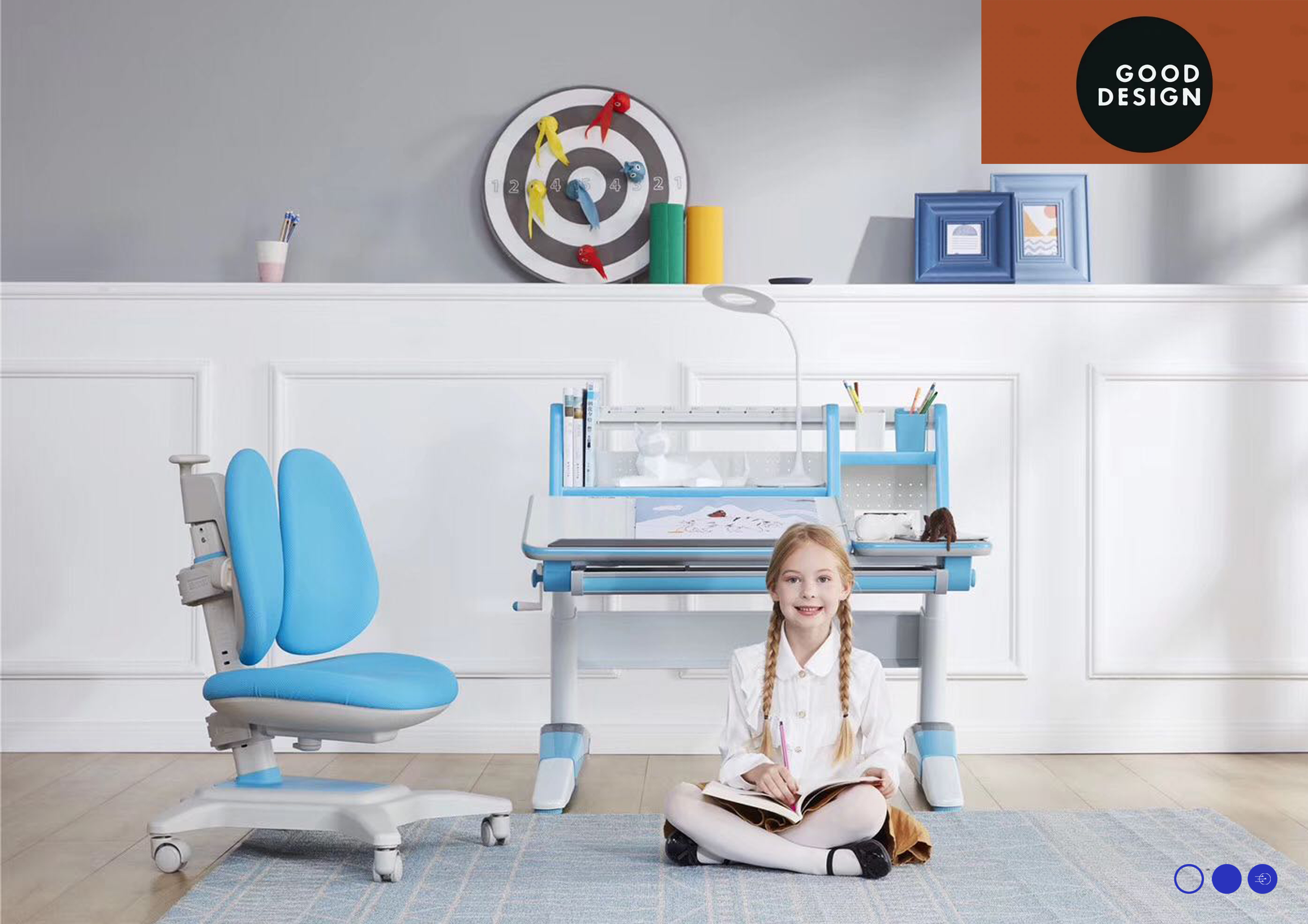 Children's desk，Lifting table，