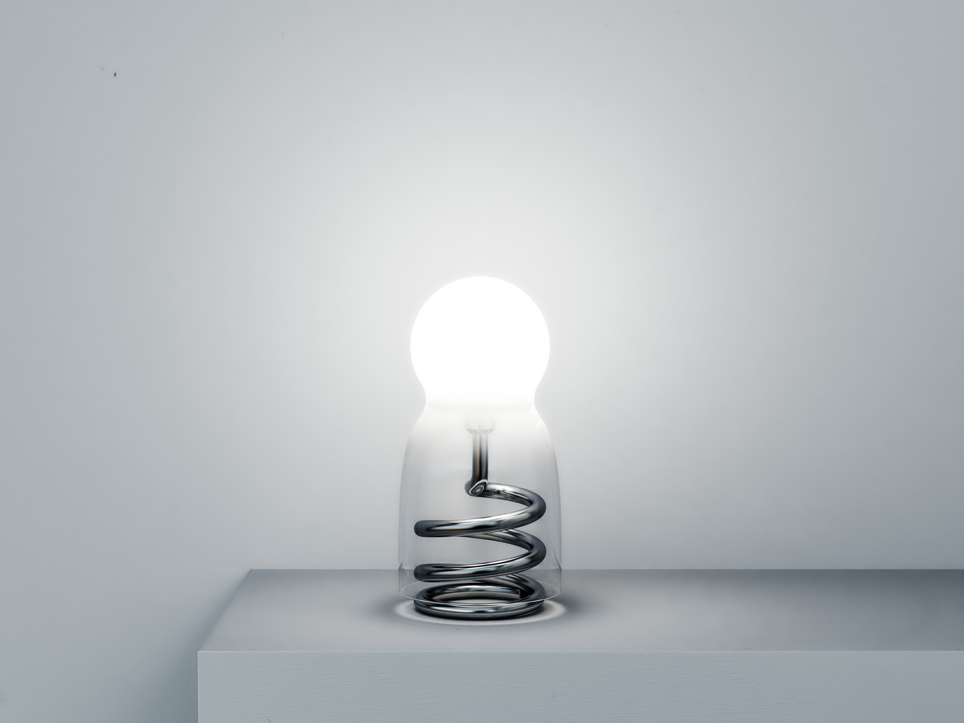 lamp，reflection，transparent，Glass cover，