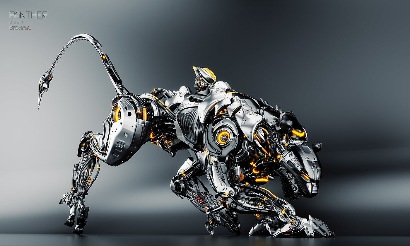 leopard，Cyber，robot，two thousand and twenty-one，