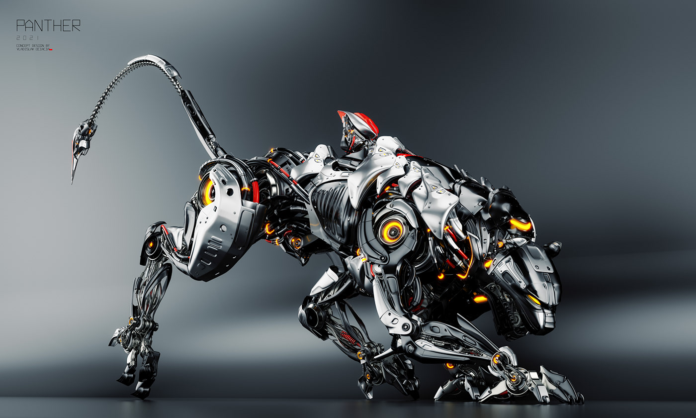 leopard，Cyber，robot，two thousand and twenty-one，
