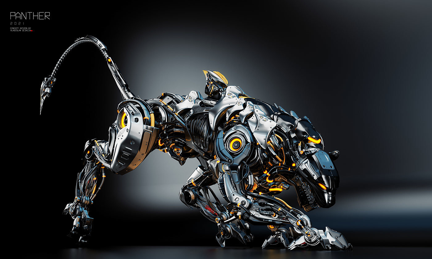 leopard，Cyber，robot，two thousand and twenty-one，