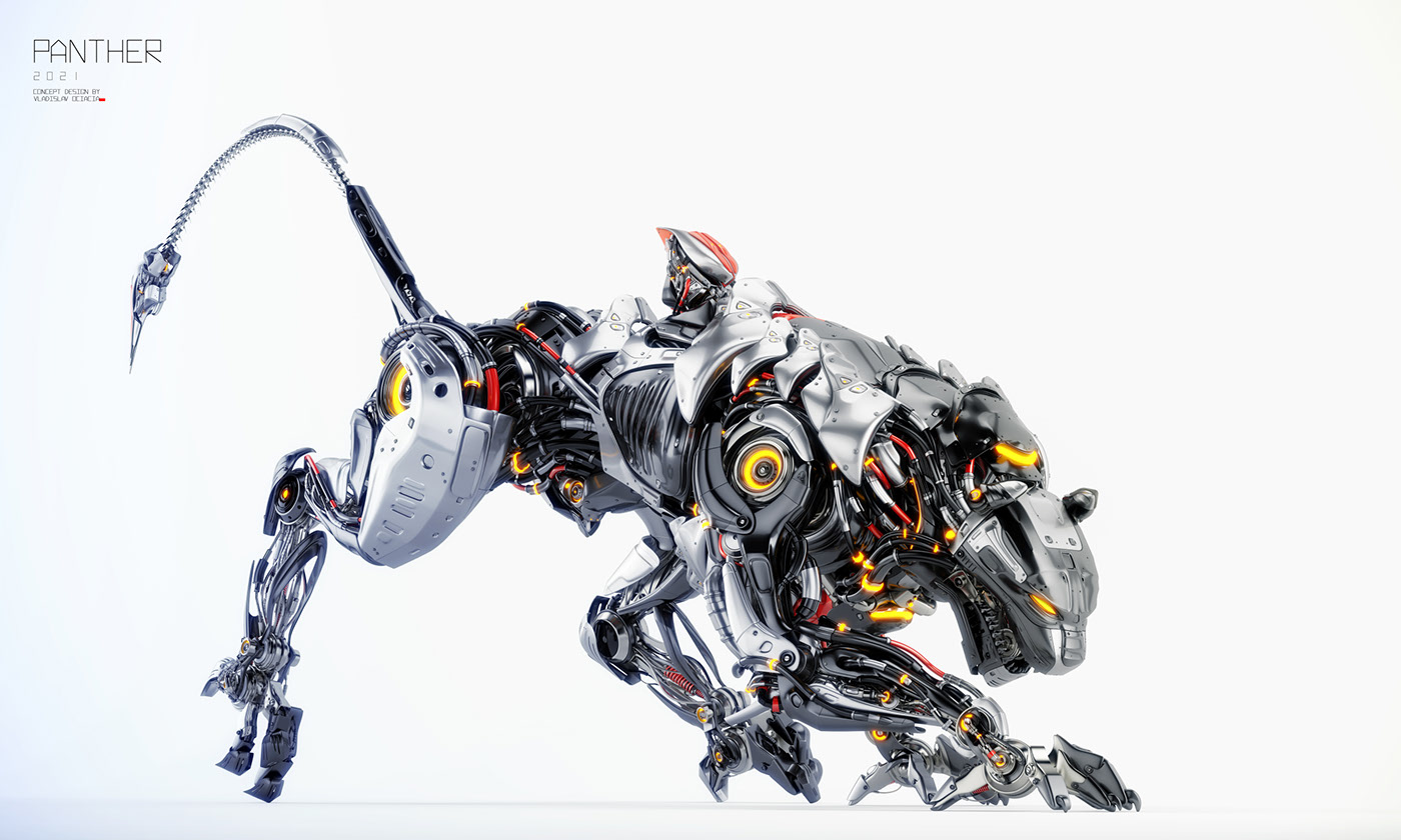 leopard，Cyber，robot，two thousand and twenty-one，