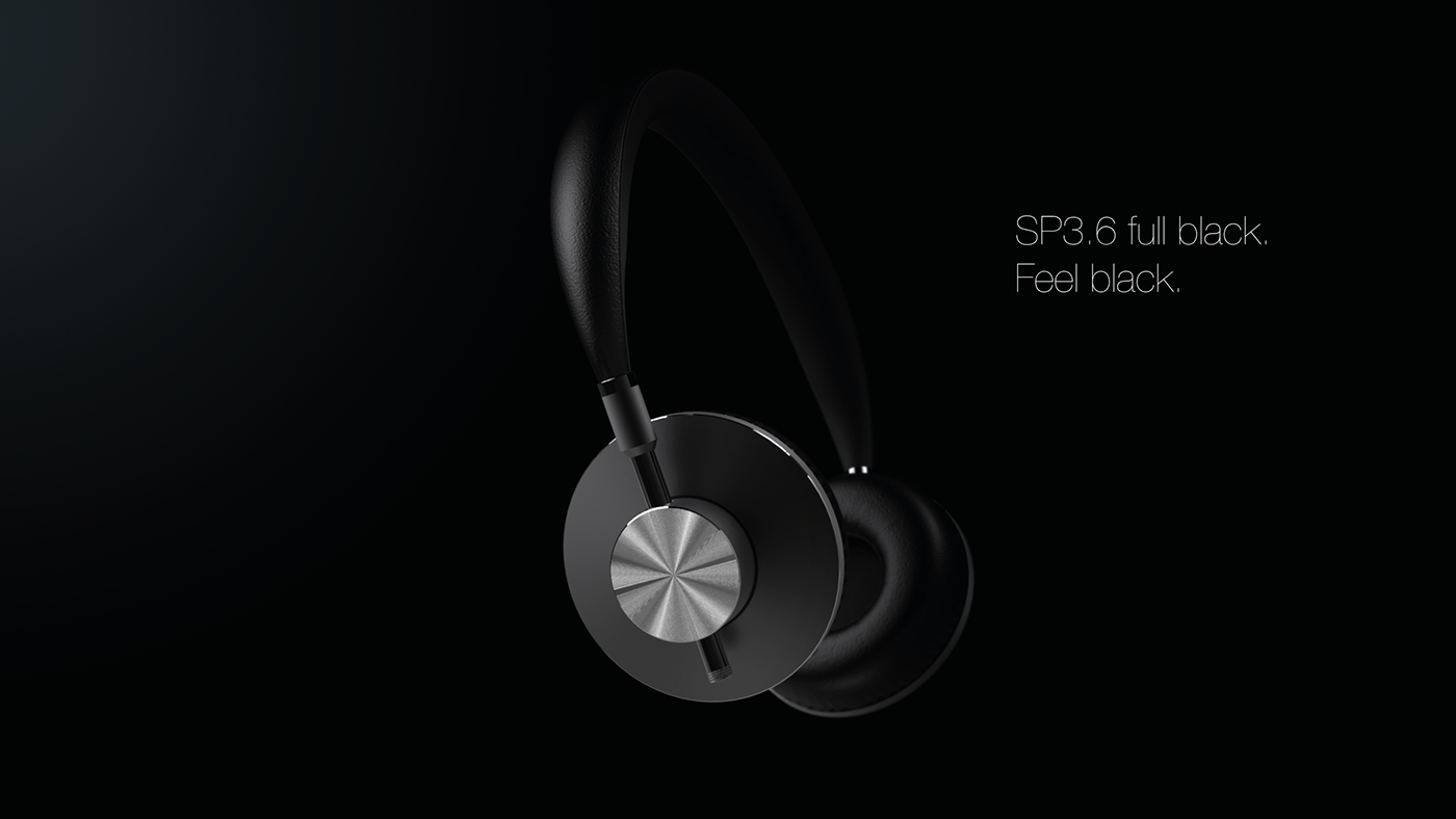 SP3.6，headset，Cool silver black，tone quality，