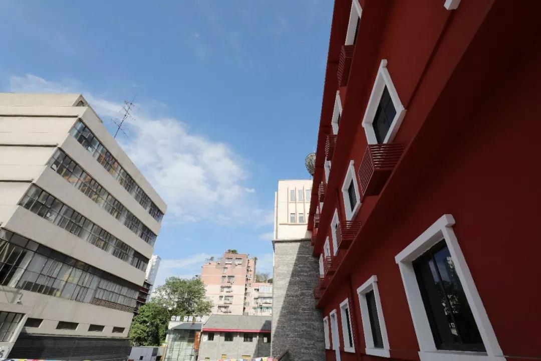 Cement tissue box，The other side，Retro architectural wind ornaments，Household practical ornaments，