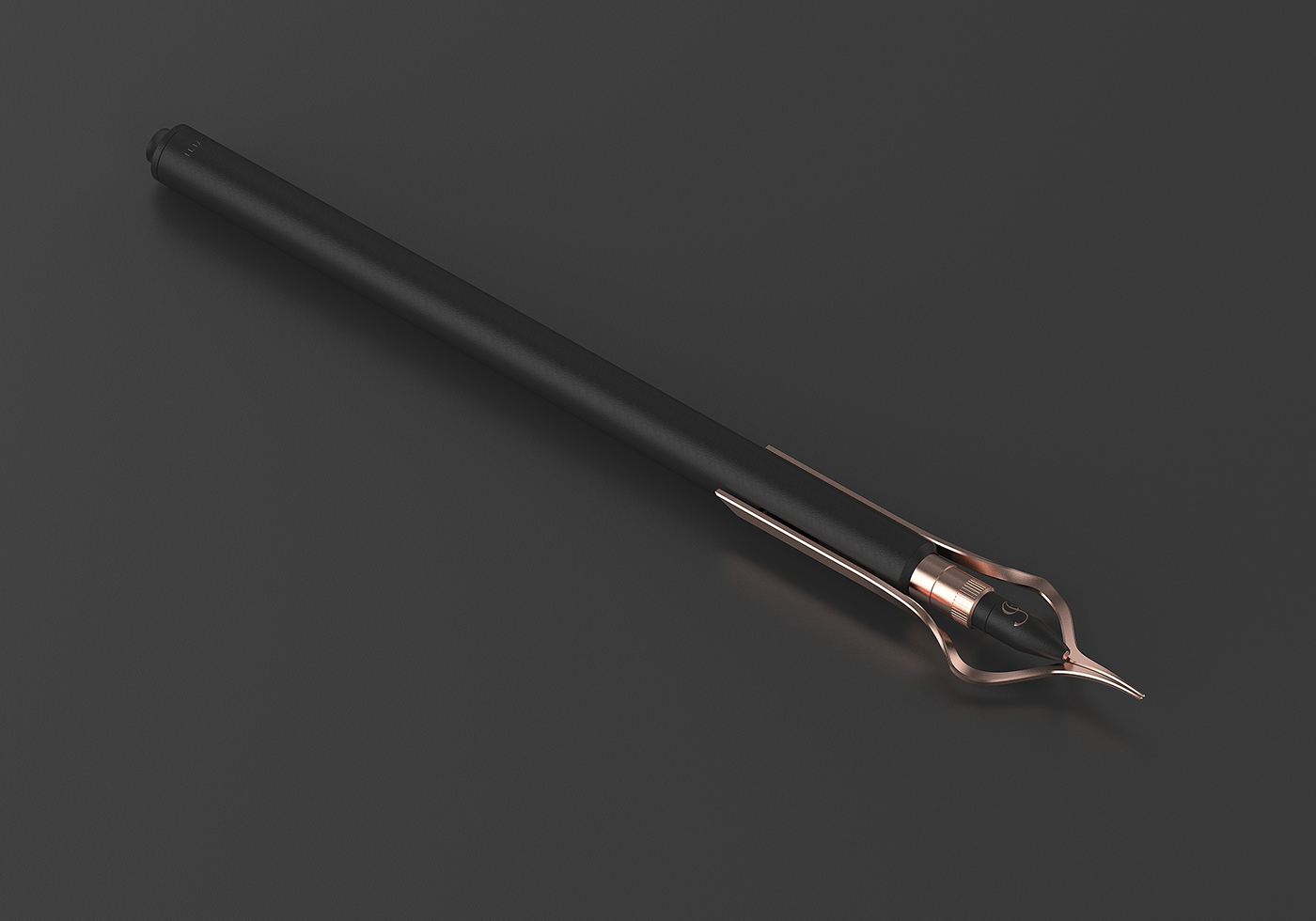 Cool black，Spear design concept，pen，ILIAS，