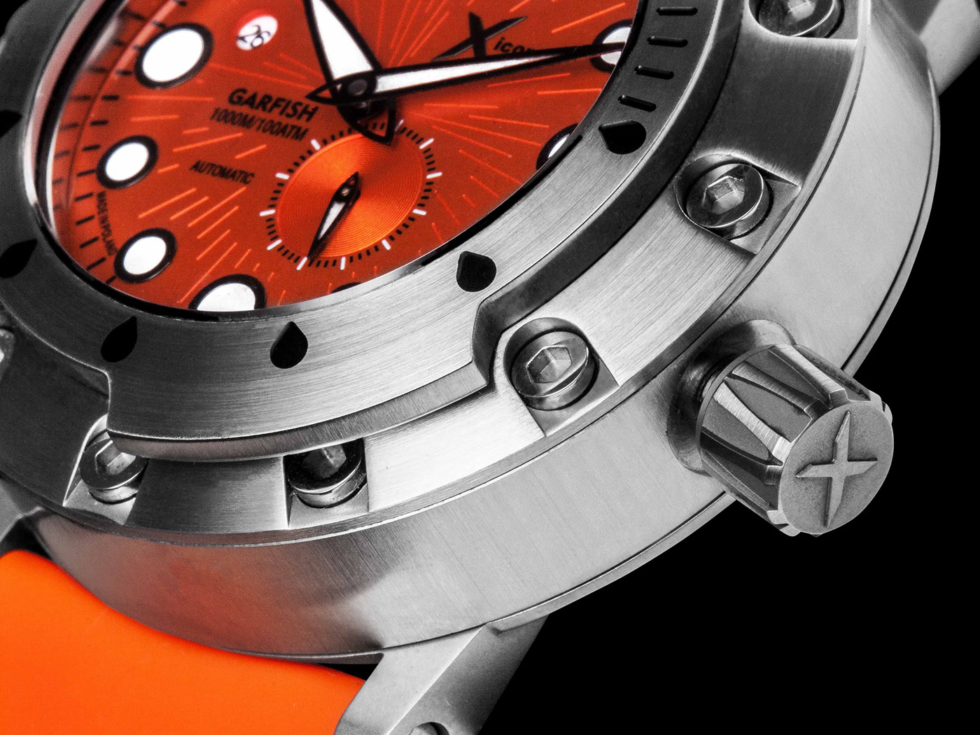 Garfish，Wrist watch，stainless steel，diving，