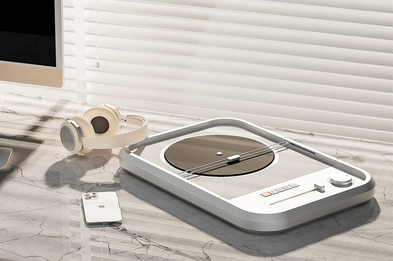 player，Bluetooth，turntable，Retro，