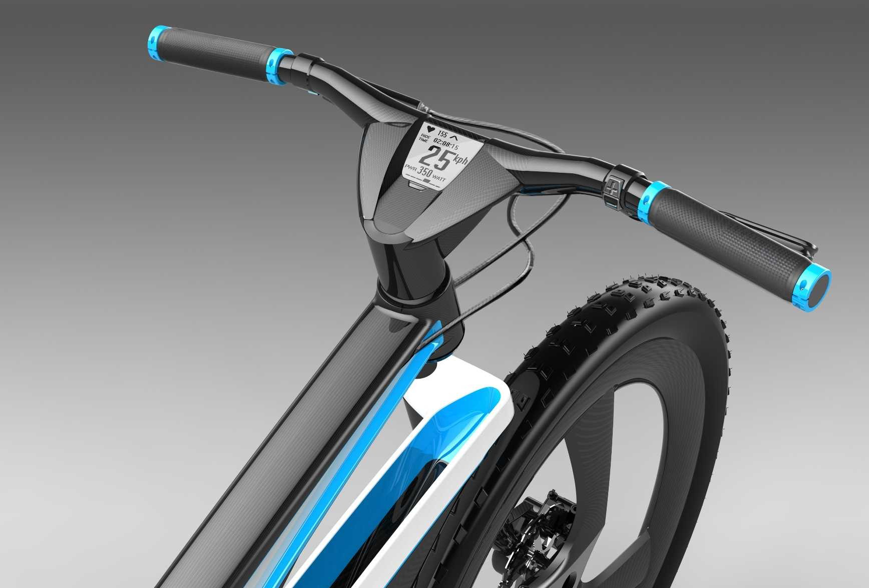 design scheme，Cross country bicycle，MAZDA XCM，Hand drawn manuscript，