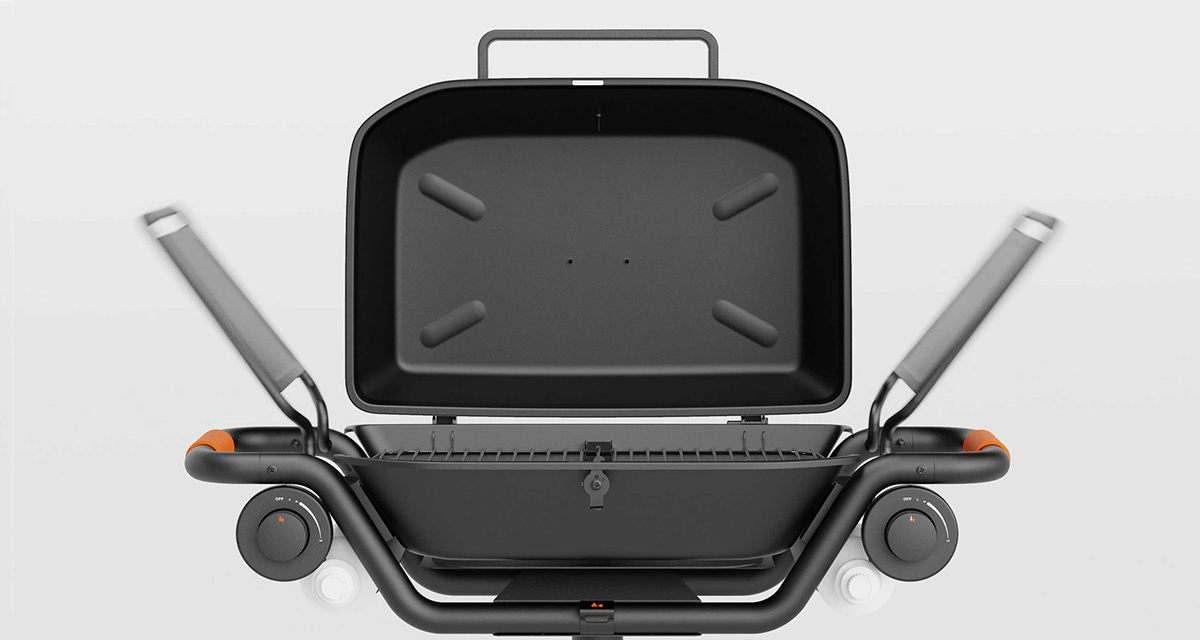 Charcoal grill，HitchFire，Forge 15，Outdoor cooking，