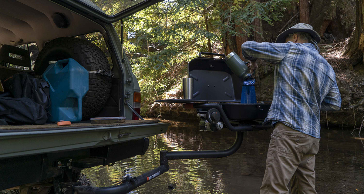 Charcoal grill，HitchFire，Forge 15，Outdoor cooking，