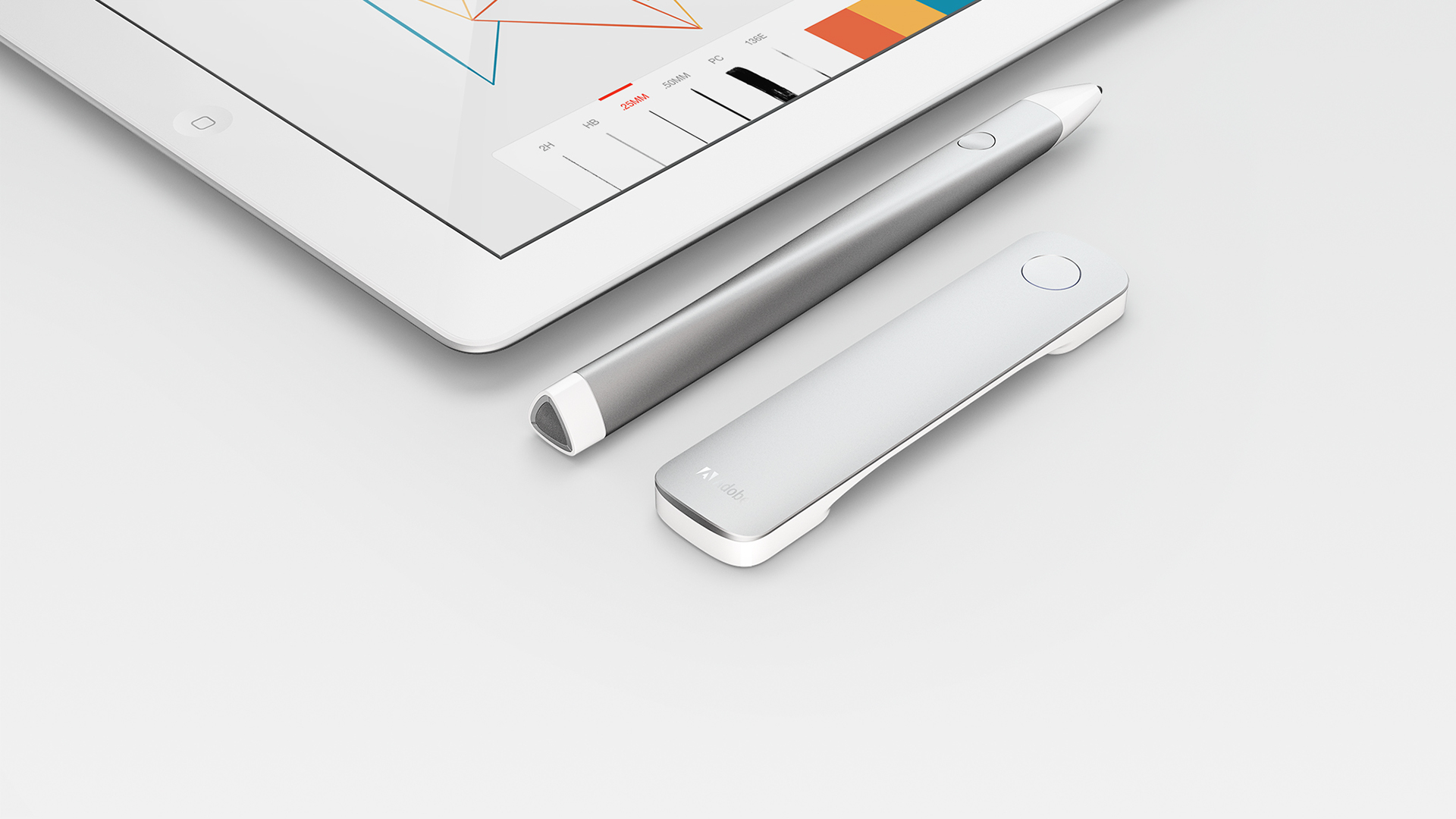 Adobe，brand，Hardware products，Creative tools，Hand drawing pen，ruler，painting，
